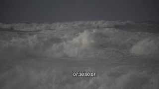 Link to Video | sea spray, sea, wind wave, North Sea, Full High Definition, color, storm