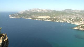 Link to Video | landscape, Southern France, summer, France, sea, Route des Crêtes, color, 4K resolution, Calanques National Park, tourism region, Europe, Mediterranean Sea, day, Mediterranean Basin