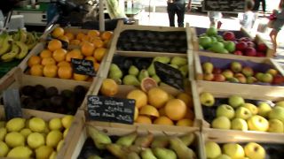 Link to Video | Southern France, summer, market, France, market stall, color, 4K resolution, Toulon, day, Mediterranean Basin