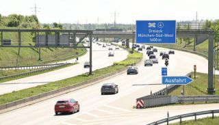 Link to Photo | May, spring, motor car, private transport, Munich, Germany, autobahn in Germany, Europe, Southern Germany, 2025, day, Bavaria