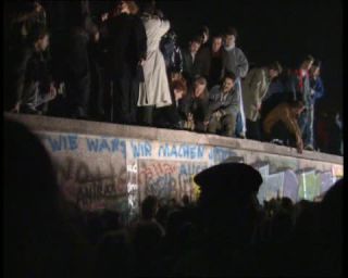 Link to Video | November, autumn, historical event, German Democratic Republic, Eastern Bloc, color, standard-definition television, Revolutions of 1989, Peaceful Revolution, Berlin Wall, West Berlin, East Berlin, Die Wende and Peaceful Revolution, fall of the Berlin Wall, West Germany, Cold War, eastern Germany