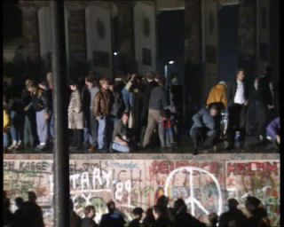 Link to Video | November, autumn, historical event, German Democratic Republic, Eastern Bloc, color, standard-definition television, Revolutions of 1989, Peaceful Revolution, Berlin Wall, West Berlin, East Berlin, Die Wende and Peaceful Revolution, fall of the Berlin Wall, West Germany, Cold War, eastern Germany