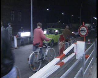 Link to Video | November, autumn, historical event, German Democratic Republic, Eastern Bloc, color, standard-definition television, Revolutions of 1989, Peaceful Revolution, Berlin Wall, West Berlin, East Berlin, Die Wende and Peaceful Revolution, fall of the Berlin Wall, West Germany, Cold War, eastern Germany