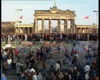 Link to Video | November, autumn, historical event, German Democratic Republic, Eastern Bloc, color, standard-definition television, Revolutions of 1989, Peaceful Revolution, Berlin Wall, West Berlin, East Berlin, Die Wende and Peaceful Revolution, fall of the Berlin Wall, West Germany, Cold War, eastern Germany