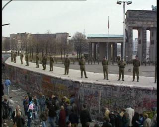 Link to Video | November, autumn, historical event, German Democratic Republic, Eastern Bloc, color, standard-definition television, Revolutions of 1989, Peaceful Revolution, Berlin Wall, West Berlin, East Berlin, Die Wende and Peaceful Revolution, fall of the Berlin Wall, West Germany, Cold War, eastern Germany