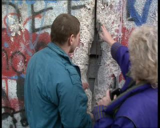 Link to Video | November, autumn, historical event, German Democratic Republic, Eastern Bloc, color, standard-definition television, Revolutions of 1989, Peaceful Revolution, Berlin Wall, West Berlin, East Berlin, Die Wende and Peaceful Revolution, fall of the Berlin Wall, West Germany, Cold War, eastern Germany