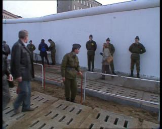 Link to Video | November, autumn, historical event, German Democratic Republic, Eastern Bloc, color, standard-definition television, Revolutions of 1989, Peaceful Revolution, Berlin Wall, West Berlin, East Berlin, Die Wende and Peaceful Revolution, fall of the Berlin Wall, West Germany, Cold War, eastern Germany