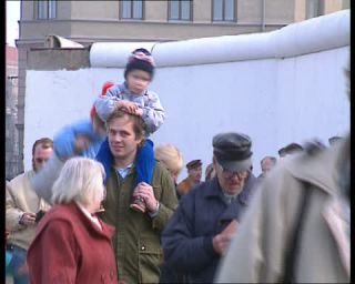 Link to Video | November, autumn, historical event, German Democratic Republic, Eastern Bloc, color, standard-definition television, Revolutions of 1989, Peaceful Revolution, Berlin Wall, West Berlin, East Berlin, Die Wende and Peaceful Revolution, fall of the Berlin Wall, West Germany, Cold War, eastern Germany