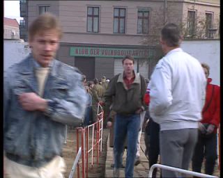 Link to Video | November, autumn, historical event, German Democratic Republic, Eastern Bloc, color, standard-definition television, Revolutions of 1989, Peaceful Revolution, Berlin Wall, West Berlin, East Berlin, Die Wende and Peaceful Revolution, fall of the Berlin Wall, West Germany, Cold War, eastern Germany