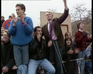 Link to Video | November, autumn, historical event, German Democratic Republic, Eastern Bloc, color, standard-definition television, Revolutions of 1989, Peaceful Revolution, Berlin Wall, West Berlin, East Berlin, Die Wende and Peaceful Revolution, fall of the Berlin Wall, West Germany, Cold War, eastern Germany
