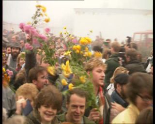 Link to Video | November, autumn, historical event, German Democratic Republic, Eastern Bloc, color, standard-definition television, Revolutions of 1989, Peaceful Revolution, Berlin Wall, West Berlin, East Berlin, Die Wende and Peaceful Revolution, fall of the Berlin Wall, West Germany, Cold War, eastern Germany