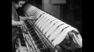 Link to Video | Baumwollspinnerei, wool, Paul Karl Lieberenz, Kulmbach, Germany, silk mill, angora wool, Angora rabbit, yarn industry, textile industry, 20th century, factory