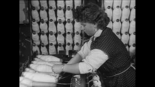 Link zum Video | Baumwollspinnerei, Wolle, Paul Lieberenz, Kulmbach, Deutschland, Spinnerei, Angora, Angorakaninchen, Garnindustrie, Textilindustrie, 20. Jahrhundert, Fabrik