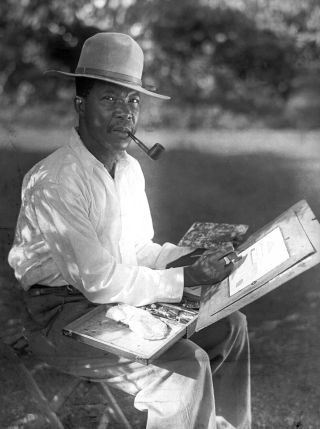 Link zum Foto | Kamerun, Paul Lieberenz, Afrika, Schwarzweißfotografie, Kamerun, Kolonisation, Schwarzweiß