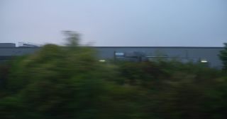 Link zum Video | Landschaft, Rheinland-Pfalz, Kamerafahrt, Deutschland, Point-of-View-Shot, Zug