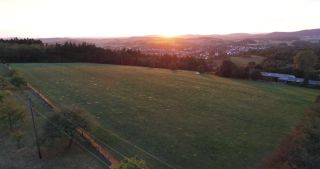 Link to Video | landscape, Saarland, autumn, rural area, Germany, aerial shot, upland