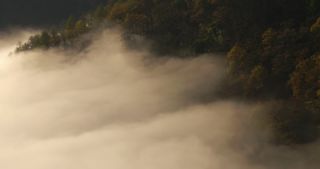 Link to Video | landscape, Saarland, autumn, Saar, Germany, sunrise, 4K resolution, 2020, fog, forest, Saarschleife, Mettlach, Merzig-Wadern