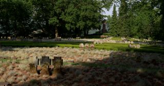 Link to Video | 2017, Rhineland-Palatinate, Ehrenfriedhof Kastel, military cemetery, summer, St. Johannes der Täufer (Kastel-Staadt), Germany, Saar-Hunsrück Nature Park, World War II, Kastel-Staadt, Saarburg