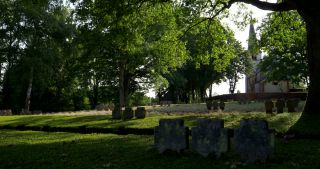 Link to Video | 2017, Rhineland-Palatinate, Ehrenfriedhof Kastel, military cemetery, summer, St. Johannes der Täufer (Kastel-Staadt), Germany, Saar-Hunsrück Nature Park, World War II, Kastel-Staadt, Saarburg