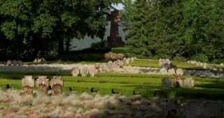 Link to Video | 2017, Rhineland-Palatinate, Ehrenfriedhof Kastel, military cemetery, summer, St. Johannes der Täufer (Kastel-Staadt), Germany, Saar-Hunsrück Nature Park, World War II, Kastel-Staadt, Saarburg