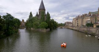 Link to Video | Lorraine, Moselle, France, Moselle, Grand Est, Lorraine, Metz, 4K resolution, 2017