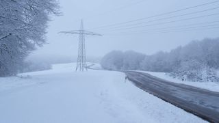 Link to Video | Saarland, winter, rural area, Germany, 4K resolution, 2021, Marpingen, St. Wendel, snow
