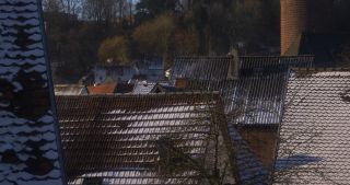 Link zum Video | Saarland, Winter, Deutschland, Ottweiler, Altstadt, Schnee