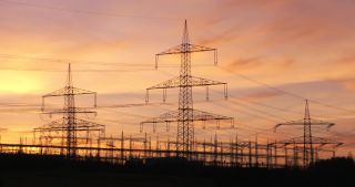 Link to Video | landscape, Saarland, winter, Germany, power cable, 4K resolution, 2021, electricity pylon type, Neunkirchen, transmission tower