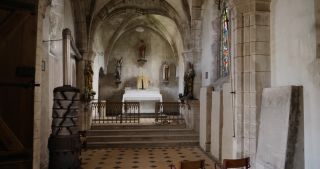 Link to Video | Lorraine, summer, France, stained glass, church building, statue, Grand Est, departmental council of Meuse, 4K resolution, 2019, Hattonchâtel, saint