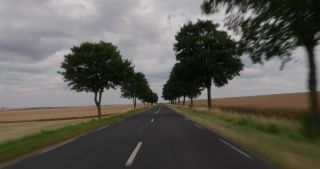 Link to Video | Marne, summer, Champagne-Ardenne, France, rural area, Grand Est, field, 4K resolution, Champagne crayeuse, 2019, point-of-view shot, highway, agricultural land