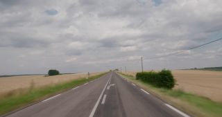 Link to Video | Marne, summer, Champagne-Ardenne, France, rural area, Grand Est, field, 4K resolution, Champagne crayeuse, 2019, point-of-view shot, highway, agricultural land