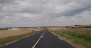 Link to Video | Marne, summer, Champagne-Ardenne, France, rural area, Grand Est, field, 4K resolution, Champagne crayeuse, 2019, point-of-view shot, highway, agricultural land