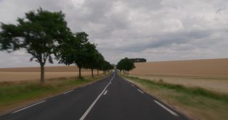 Link to Video | Marne, summer, Champagne-Ardenne, France, rural area, Grand Est, field, 4K resolution, Champagne crayeuse, 2019, point-of-view shot, highway, agricultural land