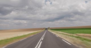 Link to Video | Marne, summer, Champagne-Ardenne, France, rural area, Grand Est, field, 4K resolution, Champagne crayeuse, 2019, point-of-view shot, highway, agricultural land