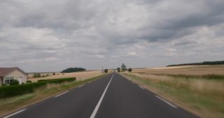 Link to Video | Marne, summer, Champagne-Ardenne, France, rural area, Grand Est, field, 4K resolution, Champagne crayeuse, 2019, point-of-view shot, highway, agricultural land