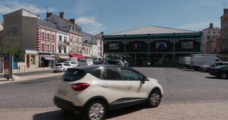 Link to Video | Marne, summer, Champagne-Ardenne, France, Timber Framed Building In The South West Corner Of The Churchyard Of Church Of St Mary, Grand Est, 4K resolution, 2019, Châlons-en-Champagne