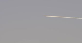 Link to Video | Saarland, Germany, jet aircraft, contrail, Marpingen