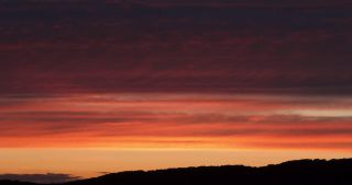 Link to Video | afterglow, Saarland, Germany, time-lapse photography, 4K resolution, cloud