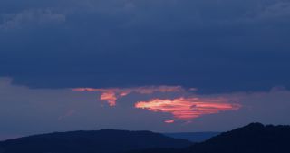 Link to Video | afterglow, Saarland, Germany, time-lapse photography, 4K resolution, cloud