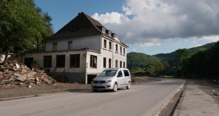 Link zum Video | Rheinland-Pfalz, Deutschland, 4K, Katastrophe, Ahrtal, 2021, September 2021, globale Erwärmung, Hochwasser