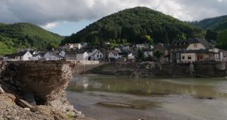 Link zum Video | Rheinland-Pfalz, Deutschland, 4K, Katastrophe, Ahrtal, 2021, September 2021, globale Erwärmung, Hochwasser