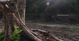 Link zum Video | Rheinland-Pfalz, Deutschland, 4K, Katastrophe, Ahrtal, 2021, September 2021, globale Erwärmung, Hochwasser