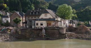 Link zum Video | Rheinland-Pfalz, Deutschland, 4K, Katastrophe, Ahrtal, 2021, September 2021, globale Erwärmung, Hochwasser