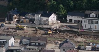 Link zum Video | Rheinland-Pfalz, Deutschland, 4K, Katastrophe, Ahrtal, 2021, September 2021, globale Erwärmung, Hochwasser