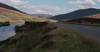 Link to Video | Scottish Highlands, landscape, Grampian Mountains, summer, United Kingdom, rural area, Aberdeenshire, Scotland, 4K resolution, Clunie Water, Calluna vulgaris, river, 2022, mountain