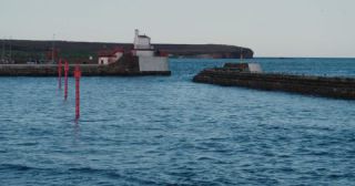 Link zum Video | Sommer, Vereinigtes Königreich, Meer, Nordsee, Angus, Schottland, Hafenstadt, 4K, Hafen, 2022, Arbroath