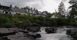 Link to Video | Killin, Scottish Highlands, landscape, summer, Falls of Dochart, United Kingdom, rural area, whitewater, Stirling, Scotland, 4K resolution, river, 2022