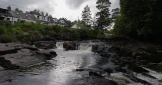 Link to Video | Killin, Scottish Highlands, landscape, summer, Falls of Dochart, United Kingdom, rural area, whitewater, Stirling, Scotland, 4K resolution, river, 2022