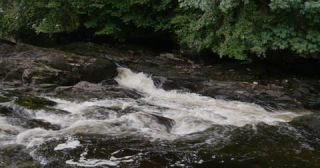 Link to Video | Killin, Scottish Highlands, landscape, summer, Falls of Dochart, United Kingdom, rural area, whitewater, Stirling, Scotland, 4K resolution, river, 2022