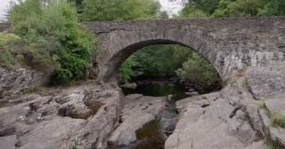 Link to Video | Killin, Scottish Highlands, landscape, summer, Falls of Dochart, United Kingdom, rural area, whitewater, Stirling, Scotland, 4K resolution, river, 2022